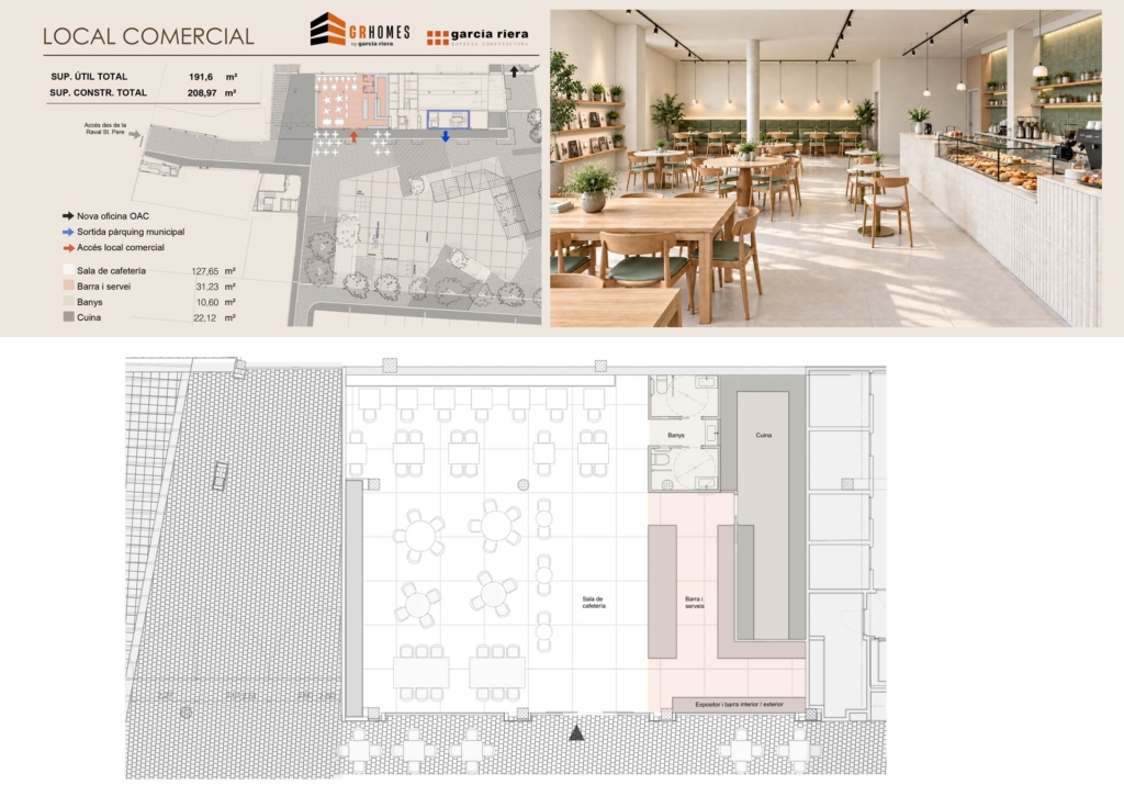GRHOMES - PLÀNOL LOCAL COMERCIAL REUS